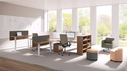 OFS_STAKS_Benching_HR4 office furniture systems