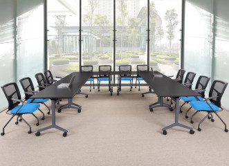 HBC flip top conference room furniture oregon